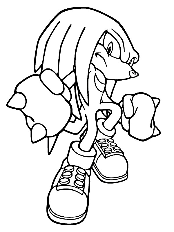 Desenhos de colorir do Sonic clássico grátis para imprimir - com Sonic e Amy