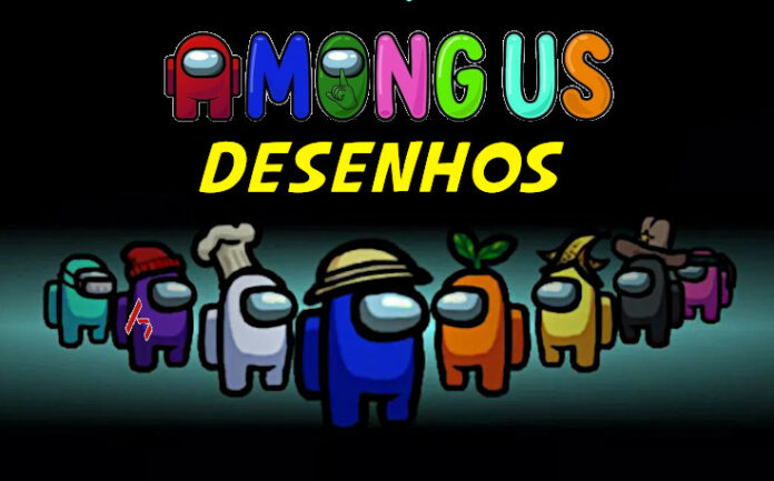 among us para colorir