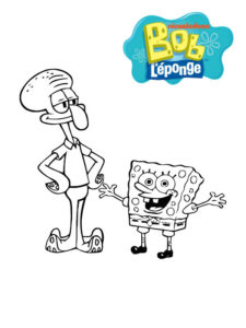 bob esponja desenho para colorir
