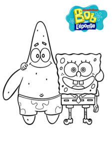bob esponja desenho para colorir
