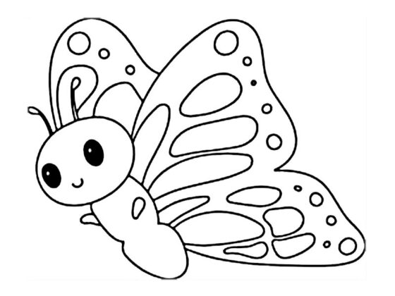 borboleta desenho para colorir