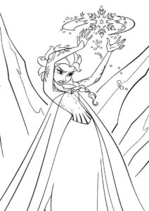 desenhos para colorir da frozen