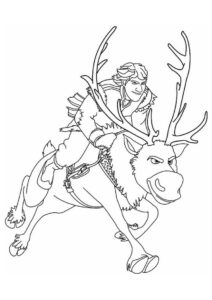 desenhos frozen para colorir