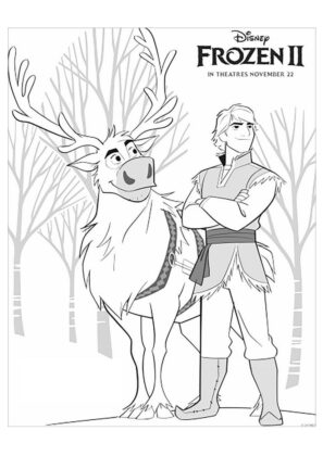 frozen colorir