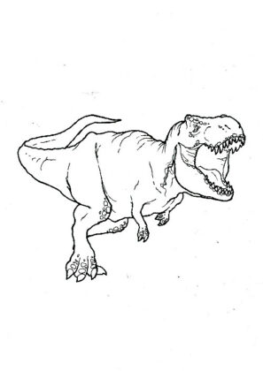 desenho dinossauro para colorir
