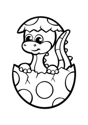 desenho dinossauro para colorir