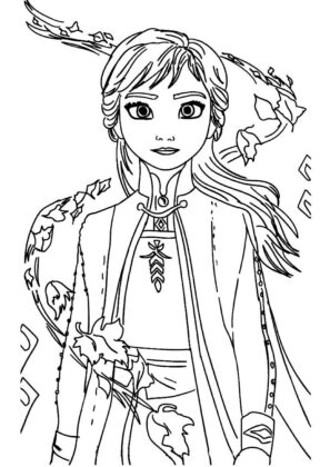 frozen colorir
