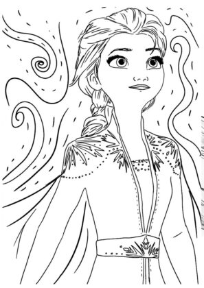 desenhos para colorir da frozen