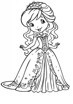 desenho princesas para colorir