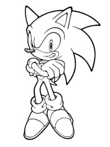 desenhos para colorir sonic