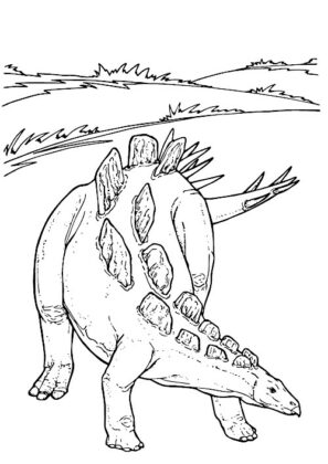 desenhos de dinossauros para colorir