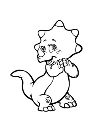 desenhos de dinossauros para colorir