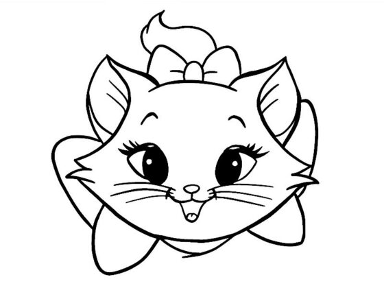 desenhos de gato para colorir