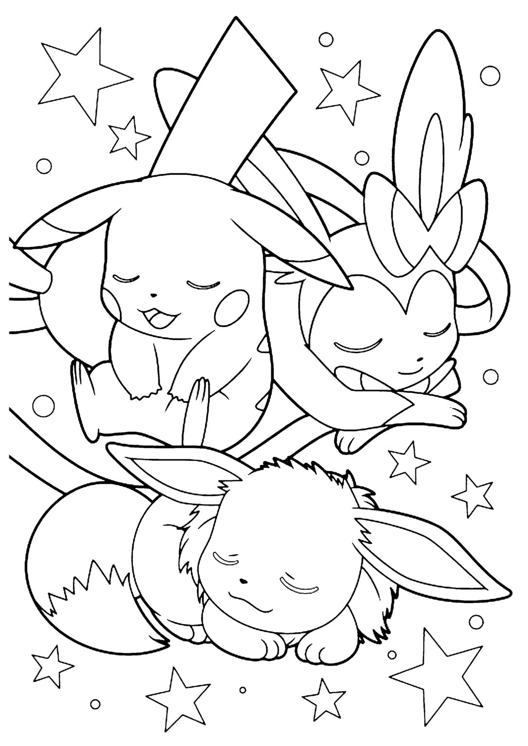 Pokemon para Colorir : 30 desenhos para imprimir 🎨🌟