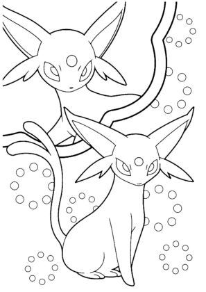 desenhos pokemon para colorir