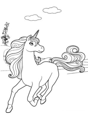 desenhos de unicornios para colorir
