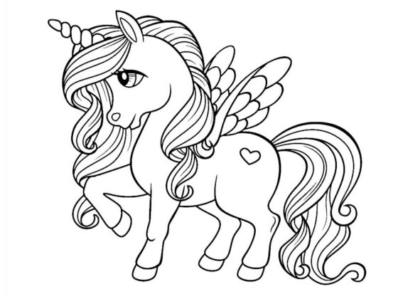 desenhos de unicornios para colorir