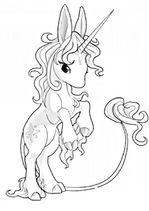 desenhos de unicornios para colorir