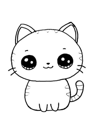 desenhos kawaii para colorir