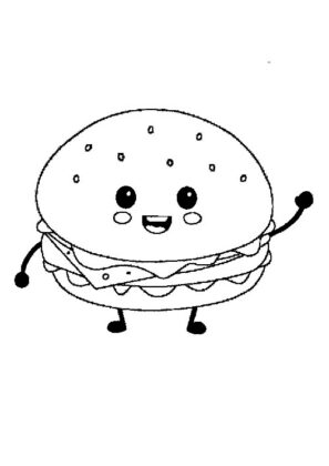 desenhos kawaii para colorir