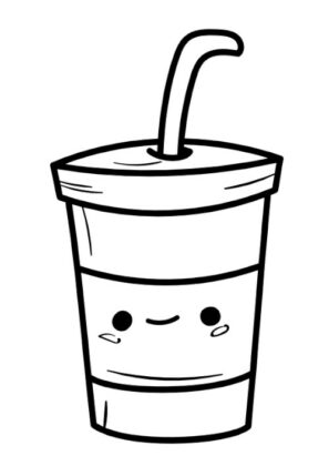 desenhos kawaii para colorir