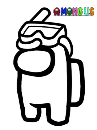 desenhos para colorir de among us
