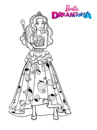desenhos para colorir barbie