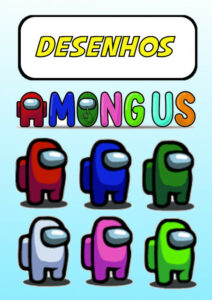 desenhos para colorir de among us