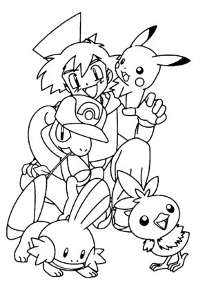 pokémon para colorir