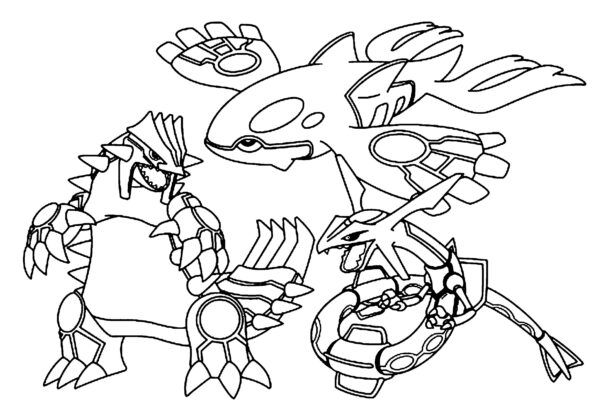 desenhos para colorir de pokemon
