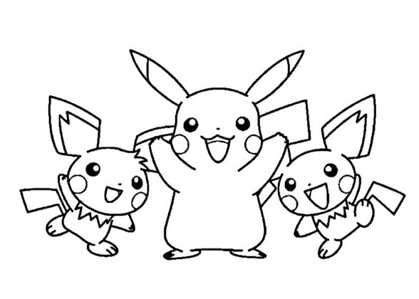 desenhos para colorir pokemon