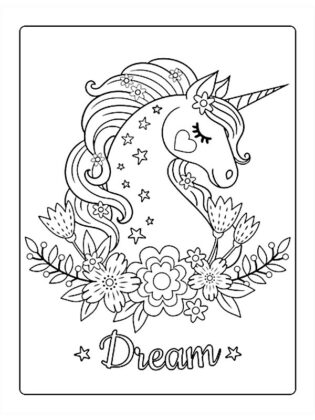 desenhos para colorir de unicornio