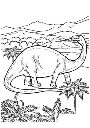 desenhos para colorir dinossauro