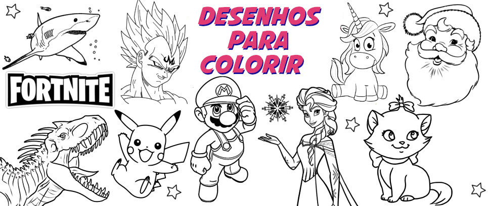desenhos para colorir e imprimir