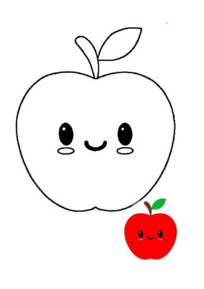 desenhos para colorir kawaii