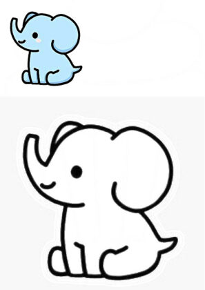 desenhos para colorir kawaii