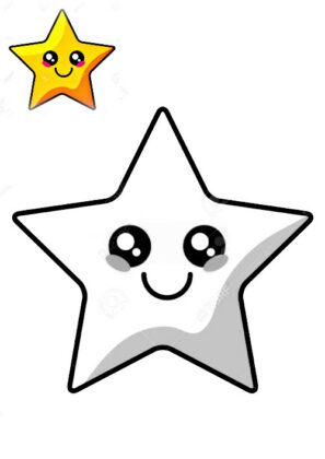 desenhos para colorir kawaii