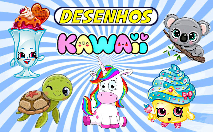 Desenhos Kawaii — O Que São? Dicas Para colorir E Desenhar!