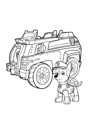 desenhos para colorir patrulha pata