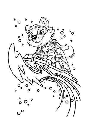 desenhos para colorir patrulha pata