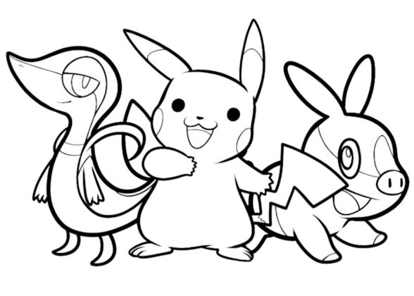 pokemon colorir