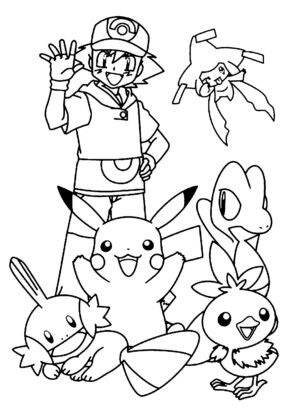 desenhos para colorir pokemon