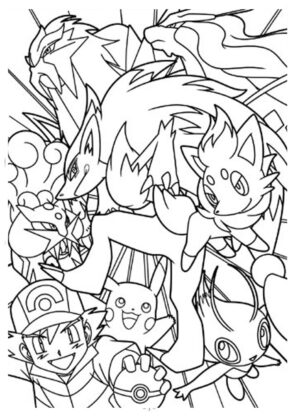 pokemon para colorir e imprimir