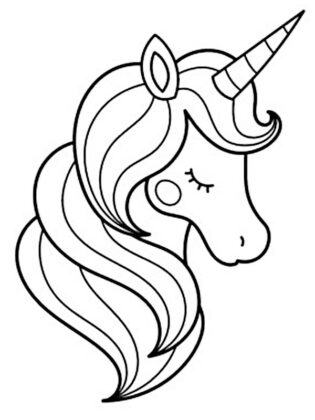 desenhos para colorir unicornio