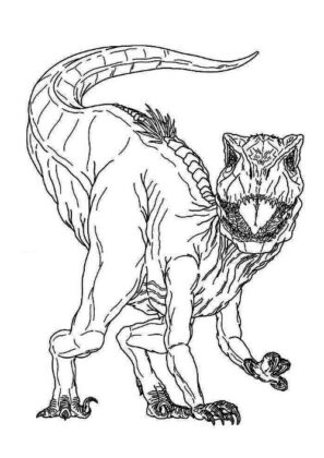 dinossauro desenho para colorir