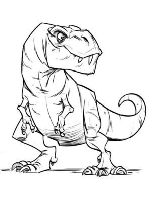 dinossauro para colorir