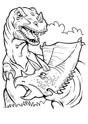 dinossauro para colorir
