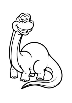 dinossauro para colorir
