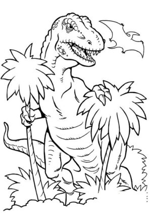 dinossauro para colorir e imprimir