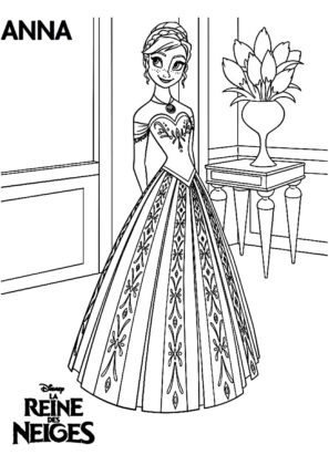 desenho frozen para colorir e imprimir